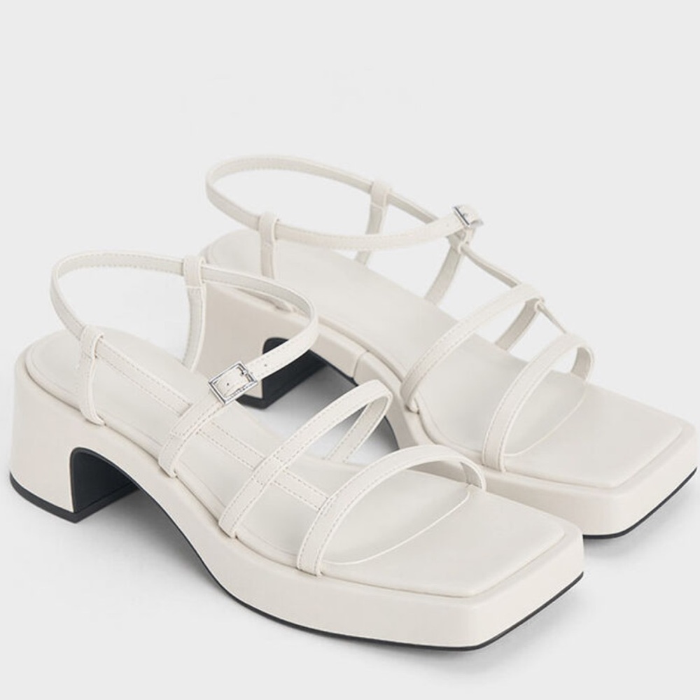 NWT Charles & Keith Selene Strappy Sandals US8